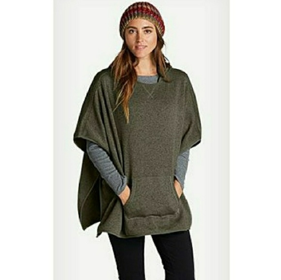 Eddie Bauer Jackets & Blazers - NWOT Eddie Bauer Radiator Fleece Pullover Poncho